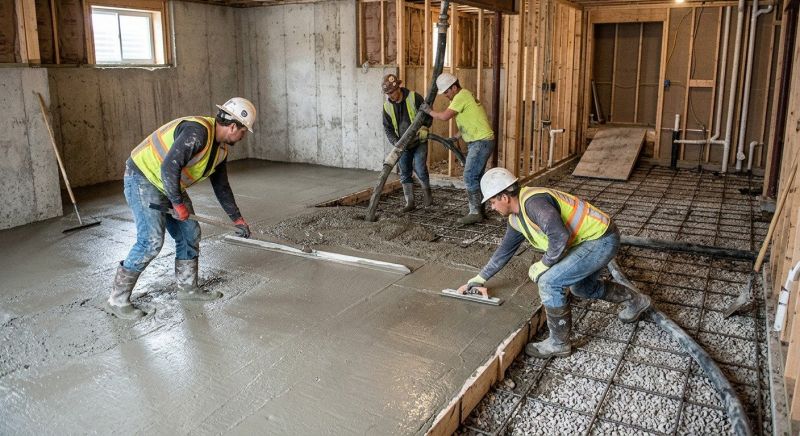 Basement Concrete Installation in Cleveland, TN