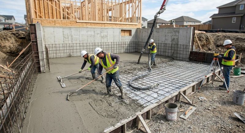 Basement Concrete Installation in Meigs County, TN