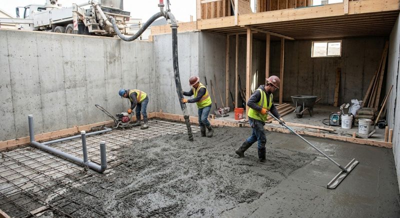 Basement Concrete Installation in Ringgold, GA