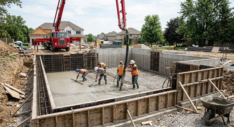 Basement Concrete Pouring in Cleveland, TN