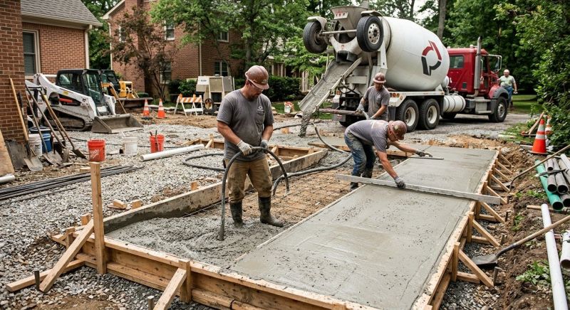 Cement Pouring Service in Cleveland, TN