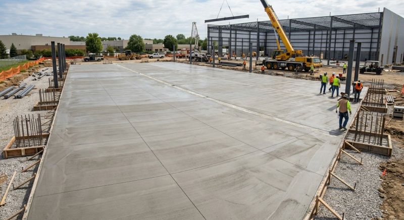 Commercial Slab Construction in Cleveland, TN