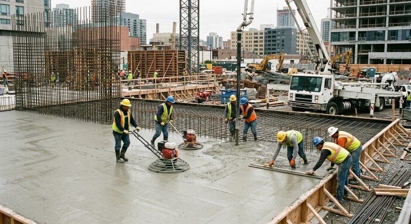 Commercial Slab Construction in Cleveland, TN