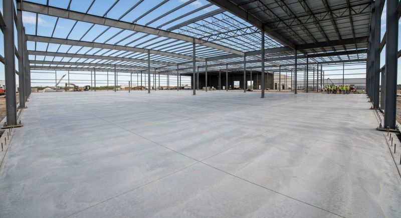 Commercial Slab Installation in Cleveland, TN