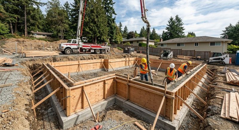 Concrete Foundation Installation in Dayton, TN