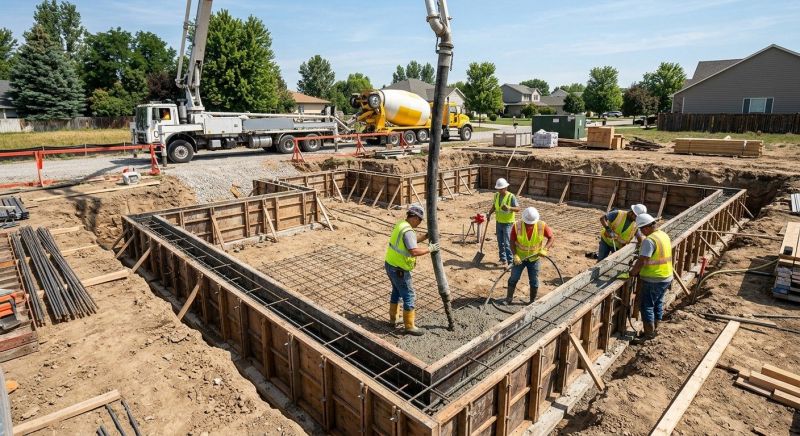 Concrete Foundation Installation in Cleveland, TN