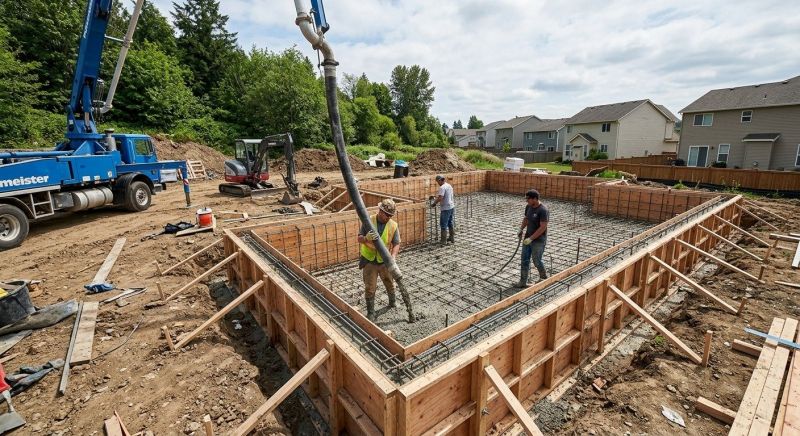 Concrete Foundation Installation in Ocoee, TN
