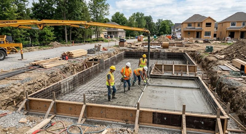 Concrete Foundation Installation in Ocoee, TN